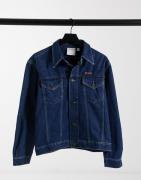 Calvin Klein EST 1978 - Denim trucker-jakke i mørk, vasket blå