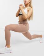 Nike Running — Speed — Rosegold cropped leggings-Sort