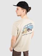 Blue Tomato Skate It Easy T-shirt brun