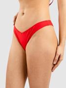 Volcom Simply Solid V Bikini underdel rød