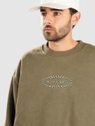 Blue Tomato Circle Logo Crew Sweater grøn