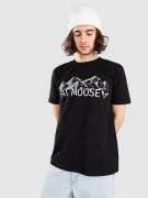 Fat Moose Walker T-shirt sort