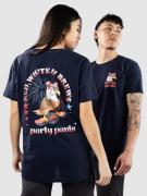 Party Pants Shred Eagle T-shirt blå