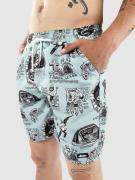 The Dudes Beelzebud Blues Boardshorts blå