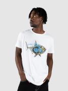 Blue Tomato Shark Skeleton T-shirt hvid