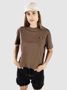 Dickies Oakport Boxy T-shirt brun