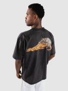 Empyre Pizza Rat Boxy T-shirt sort