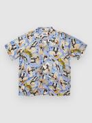 The Dudes Bearish Blue Hawaiian Skjorte mønster