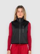 Rusty Le Skimmer Fleece Vest sort