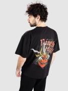 Ninth Hall Sacred Feathers Boxy T-shirt sort