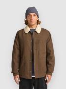 Billabong Chore Sherpa Sherpa Jakke brun