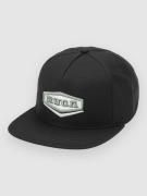 RVCA Hex Inc Snapback Kasket sort