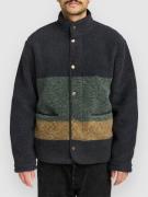 RVCA Westwood Snap Fleecejakke blå