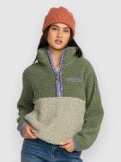 Billabong Horizon Mock Neck Half Zip Half-Zip Fleecepullover grøn