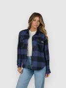 Salty Crew Fathom Flannel Shirt blå