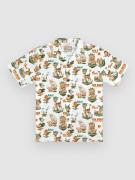 The Dudes Wasted Dudes Hawaiian Skjorte hvid