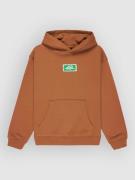 Quiksilver Graphic Hero Kids Hættetrøje brun