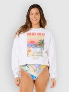 Rip Curl Hayley O O/S Drop Shldr Crew Sweater hvid
