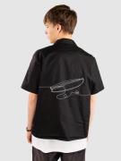 Blue Tomato Boxy Graphics Skjorte sort