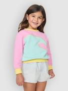 Rip Curl Surf Wave Crew Kids Sweater pink