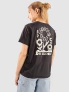 Iriedaily Stay Daisy T-shirt sort