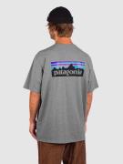 Patagonia P-6 Logo Responsibili T-shirt grå