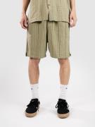 Vissla Grad Stripe 17" Elastic Linen Shorts grøn