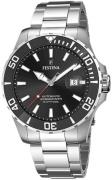 Festina Herreur F20531-4 Diver Sort/Stål Ø44 mm