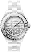 Chanel Dameur H7419 J12 Hvid/Keramik Ø33 mm