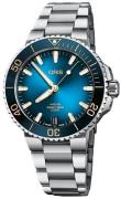 Oris Herreur 01 400 7769 4125-07 8 22 09PEB Aquis Blå/Stål Ø41.5 mm