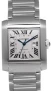 Cartier Dameur WSTA0067 Tank Francaise Sølvfarvet/Stål