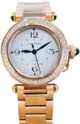 Cartier Dameur WJPA0013 Pasha De Sølvfarvet/18 karat rosa guld Ø35