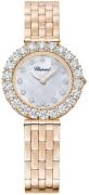 Chopard Dameur 10A378-5601 L Heure Du Diamant Hvid/18 karat rosa guld