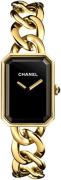 Chanel Dameur H3257 Premiere Sort/18 karat guld 20x28 mm