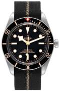Tudor Herreur M79030N-0003 Heritage Sort/Tekstil Ø39 mm