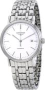 Longines Herreur L4.921.4.12.6 Grande Classique Hvid/Stål Ø38.5 mm