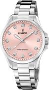 Festina Dameur F20654-2 Solar Energy Rosa/Stål Ø34 mm