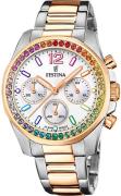 Festina Dameur F20608-2 Classic Sølvfarvet/Stål Ø38 mm