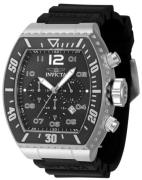 Invicta Herreur 47282 Pro Diver Sort/Gummi Ø51 mm