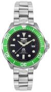 Invicta Herreur 3047 Pro Diver Sort/Stål Ø47 mm
