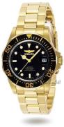 Invicta Herreur 8929 Pro Diver Sort/Gul guldtonet stål Ø40 mm