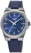 Longines Herreur L3.830.4.92.9 Conquest Blå/Gummi Ø41 mm