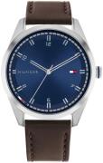 Tommy Hilfiger Herreur 1710458 Griffin Blå/Læder Ø43 mm