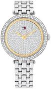 Tommy Hilfiger Dameur 1782722 Natalie Sølvfarvet/Stål Ø34 mm