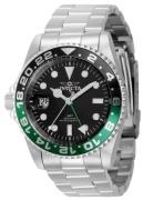 Invicta Herreur 43960 Pro Diver Sort/Stål Ø42 mm