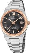 Festina Herreur F20036-3 Swiss Made Sort/Stål Ø40 mm