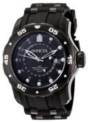 Invicta Herreur 6996 Pro Diver Diver Sort/Gummi Ø48.8 mm