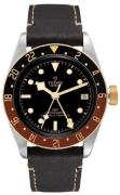 Tudor M79833MN-0003 Black Bay GMT Sort/Læder Ø41 mm