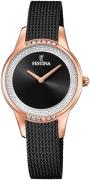 Festina Dameur F20496-2 Sort/Stål Ø30 mm
