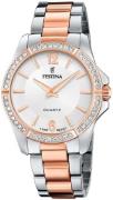 Festina Dameur F20595-1 Mademoiselle Sølvfarvet/Rosaguldtonet stål